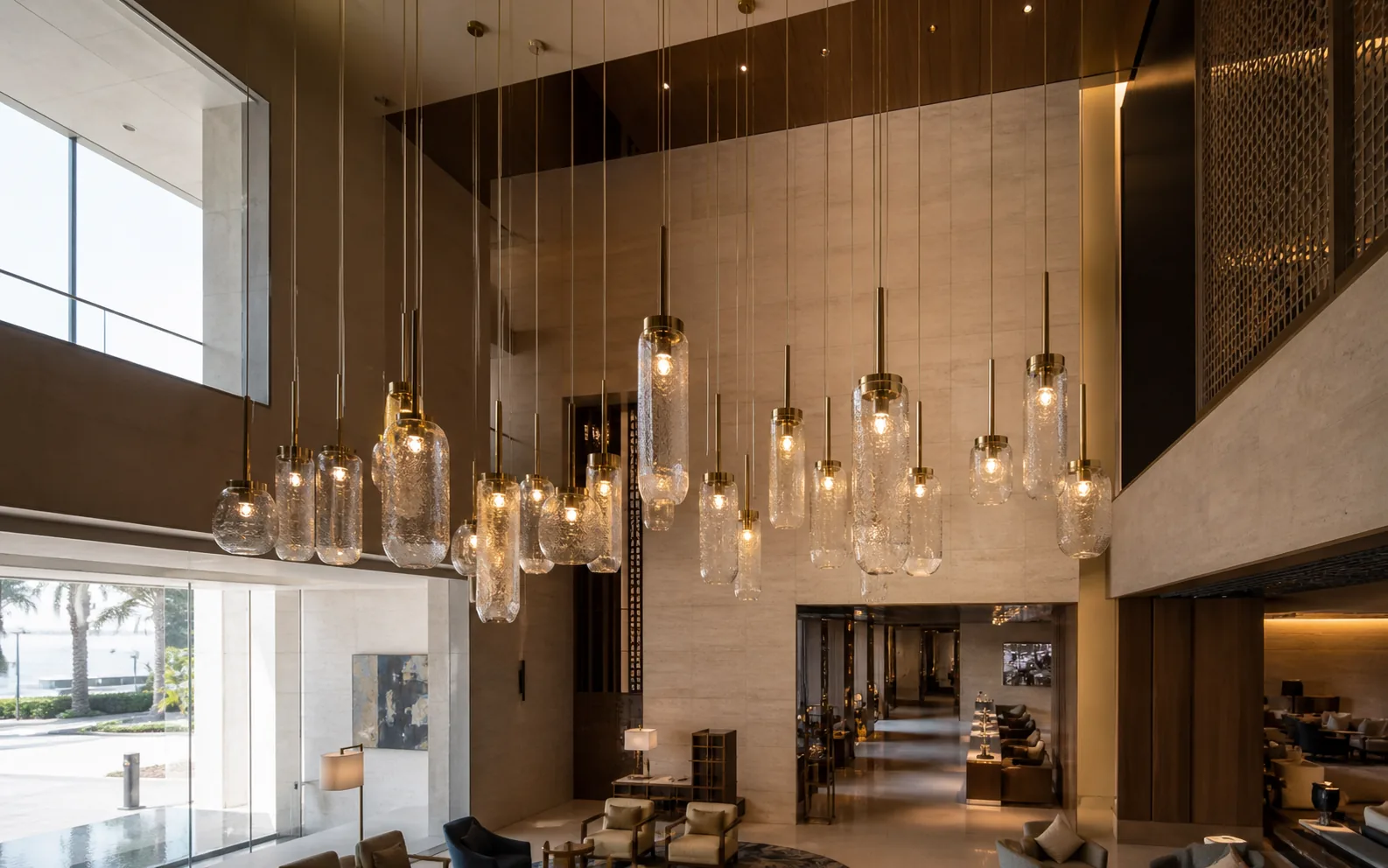 Bespoke Lighting for UAE Hotels, Palaces, and Villas