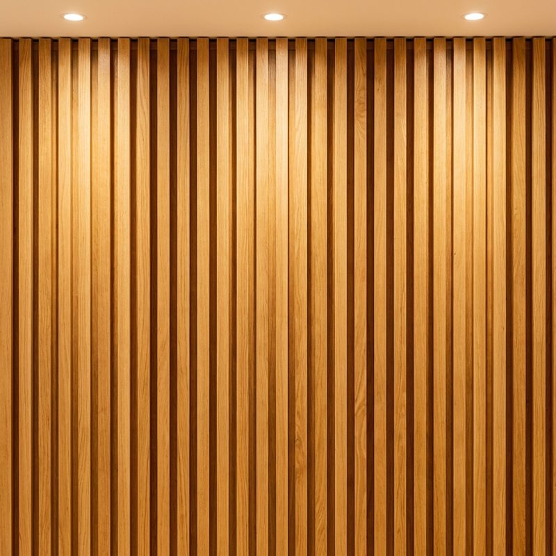 Fluted Wood Panel